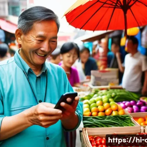 Home 26 HSK 시험의 실용성 평가 - **Prompt 1: Daily Life Communication in a Chinese Market**
"A young, casually dressed individual...